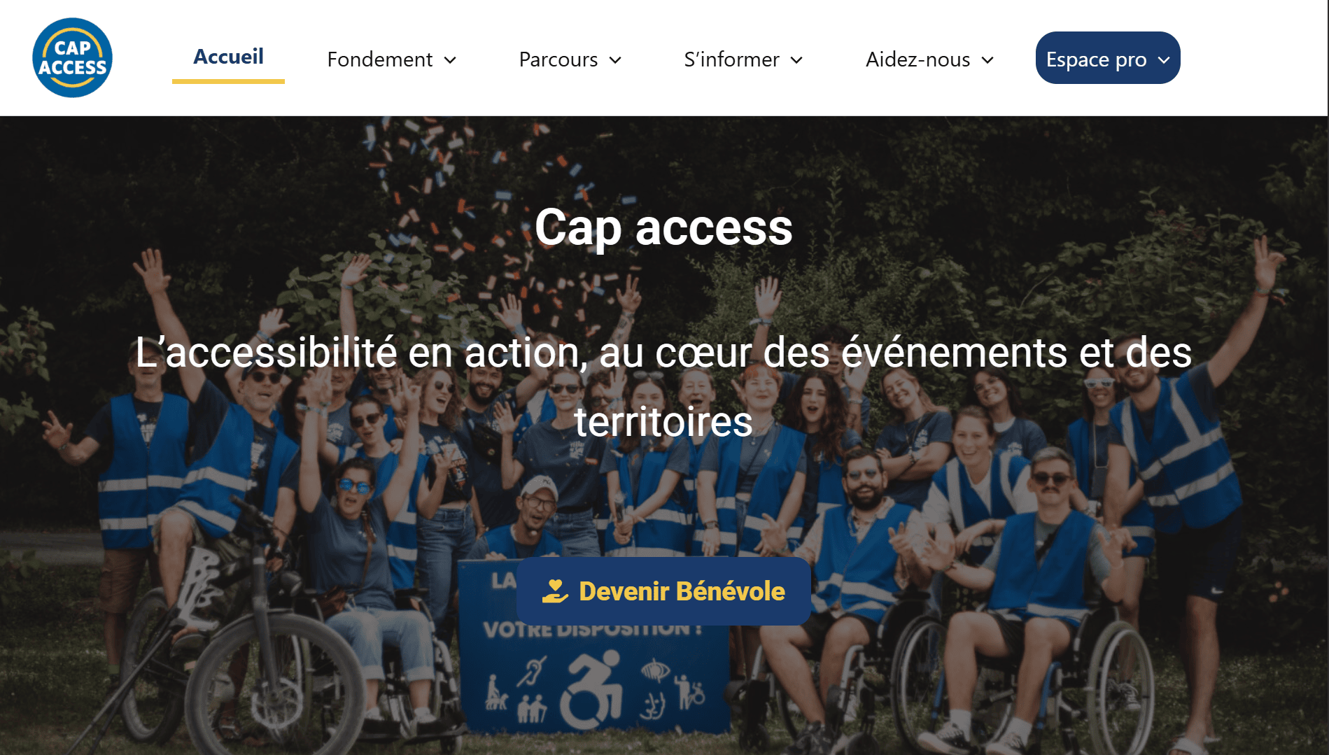 CapAccess header